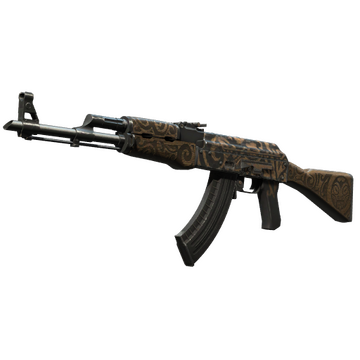 AK-47 | Uncharted (Well-Worn)